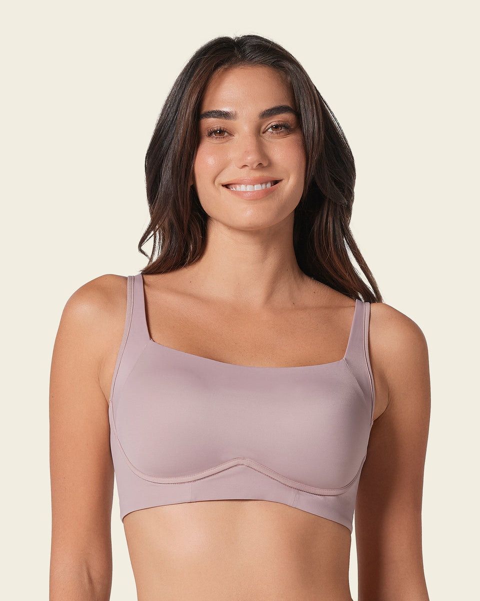 Sujetador sin aro ultracomodo de alto soporte y cubrimiento everyday bra