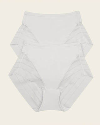 Paquete x 2 braga faja clásicas compresión moderada de abdomen#color_000-blanco