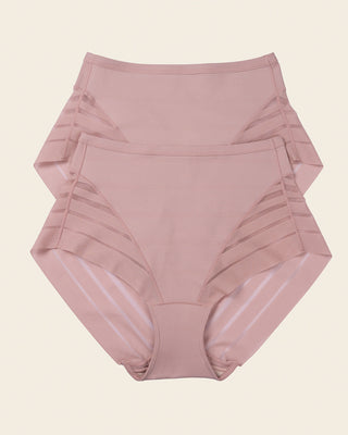 Paquete x 2 braga faja clásicas compresión moderada de abdomen#color_281-palo-de-rosa