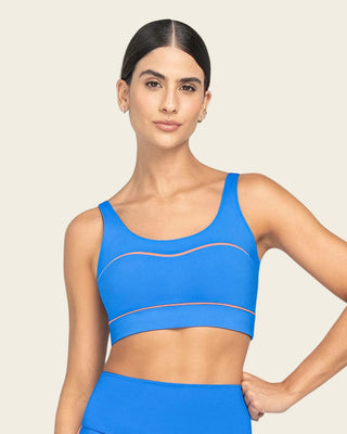 Top deportivo con tirantes dobles en espalda#color_502-azul