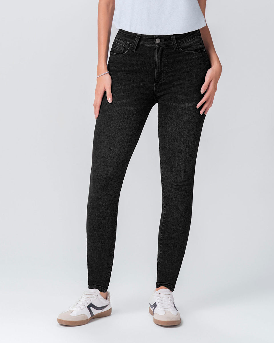 Jean skinny levanta glúteos